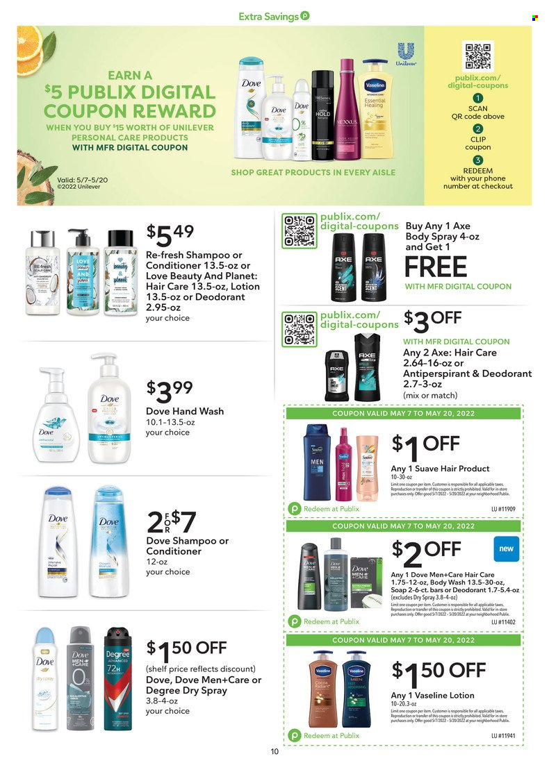Publix ad - 05/07/2022 - 05/20/2022. Page 10