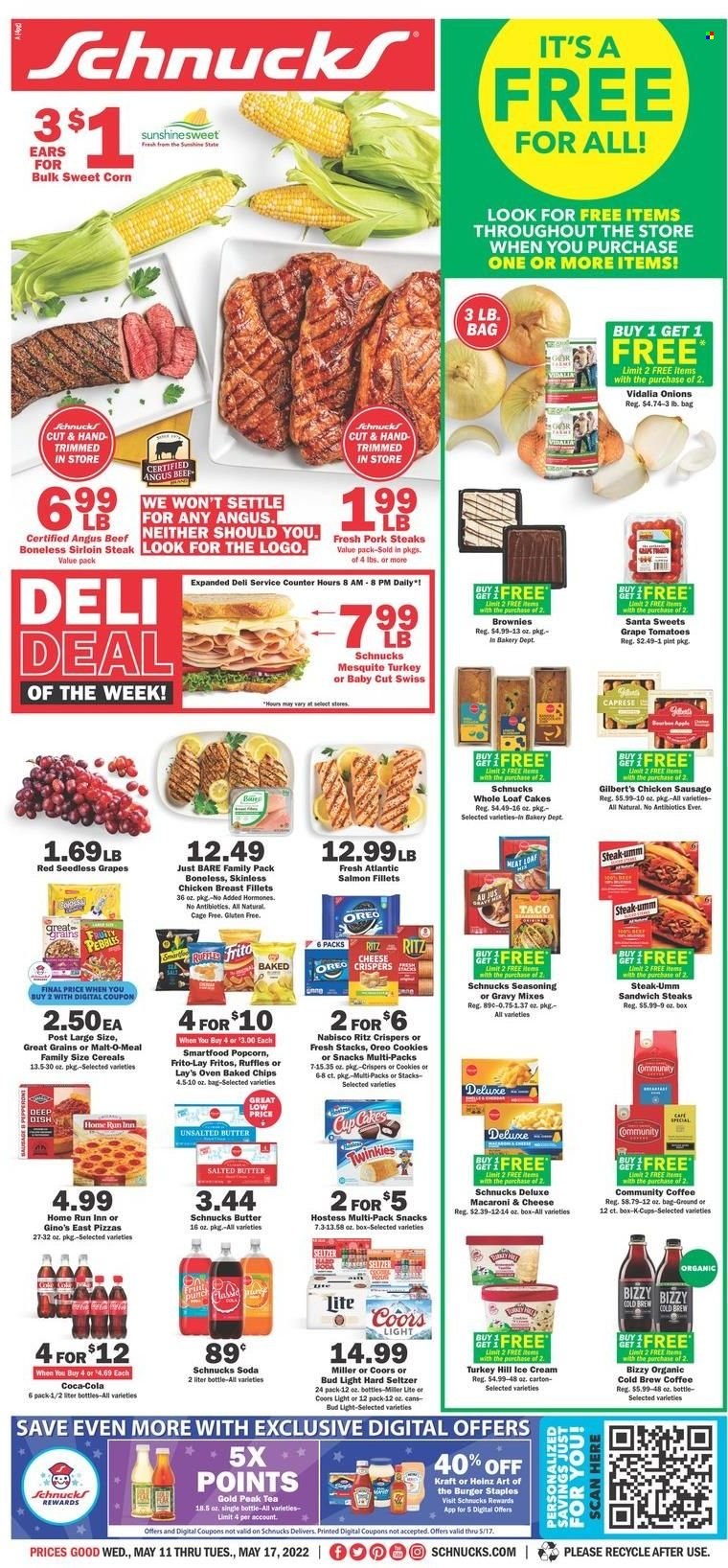 Schnucks ad - 05/11/2022 - 05/17/2022. Page 1