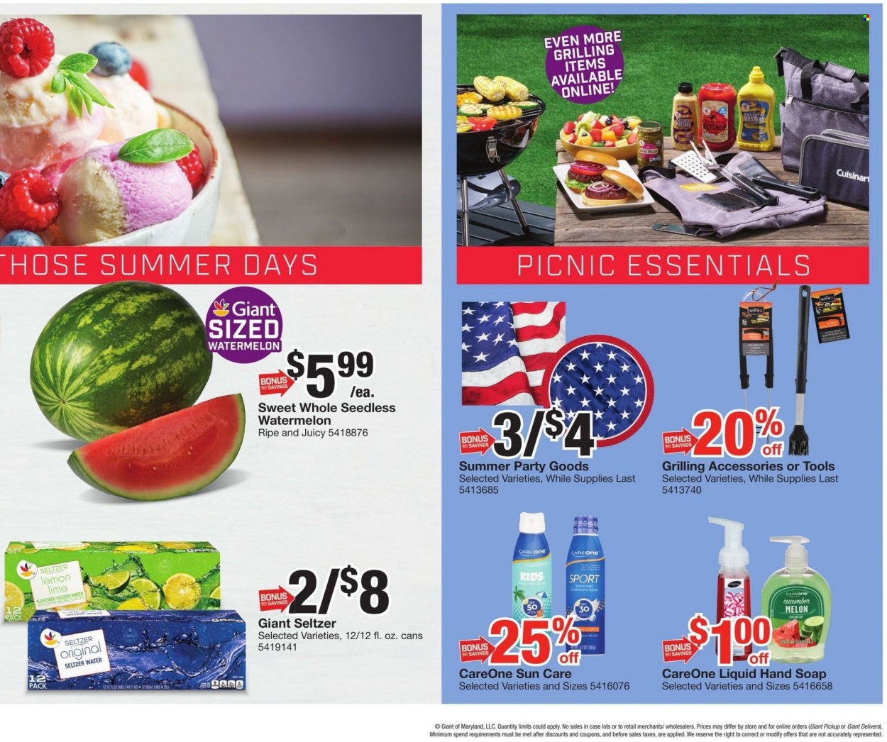 Giant Food ad - 05/13/2022 - 05/19/2022. Page 12