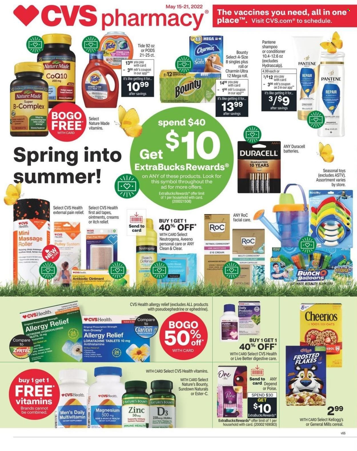 CVS Pharmacy ad - 05/15/2022 - 05/21/2022. Page 1