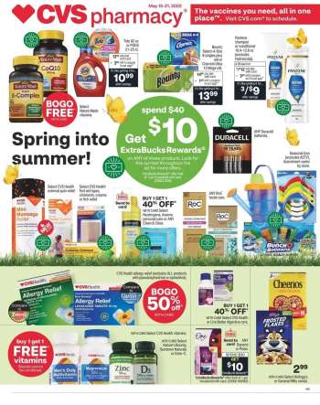 CVS Pharmacy Flyer - 05/15/2022 - 05/21/2022.