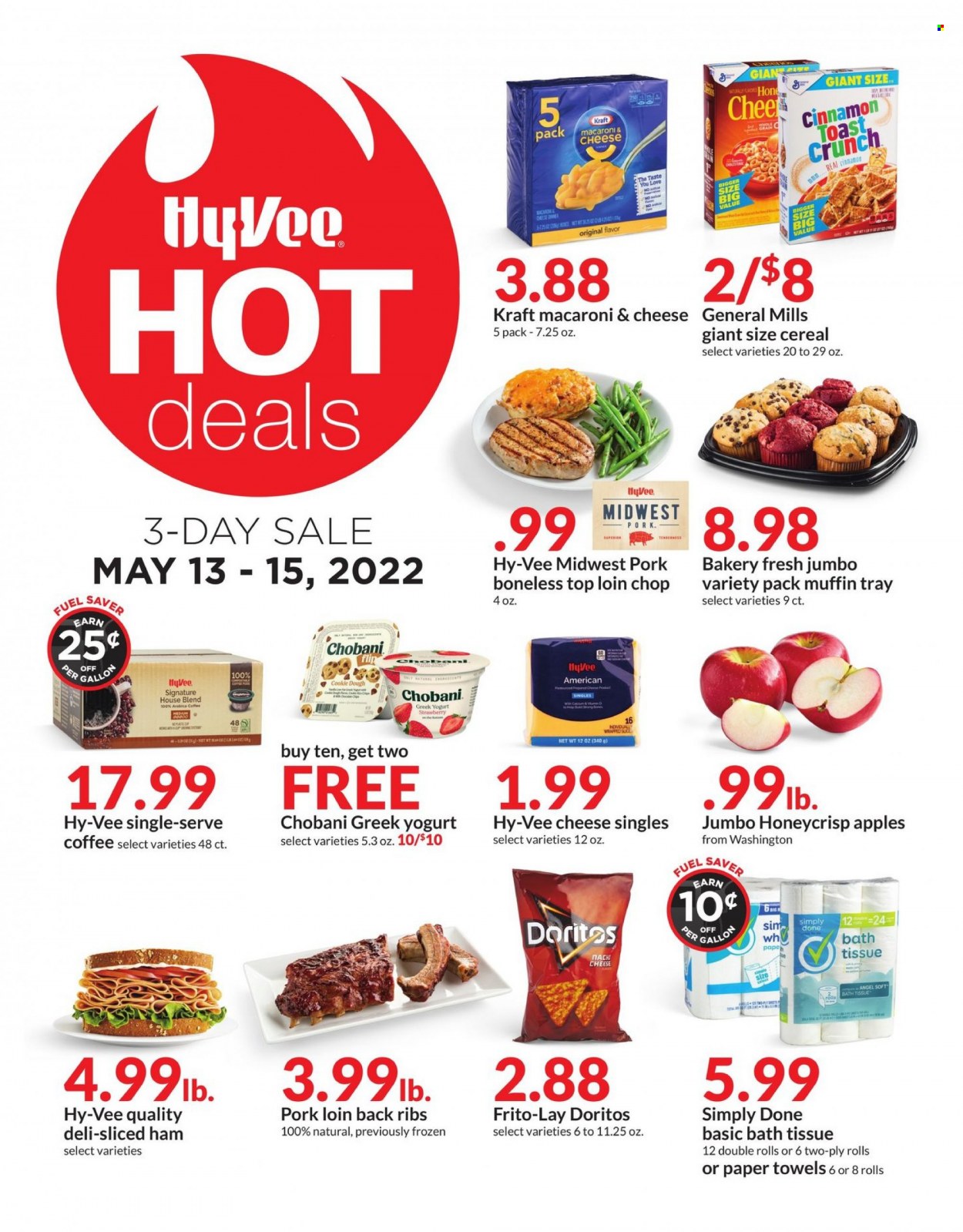 Hy-Vee ad - 05/13/2022 - 05/15/2022. Page 1