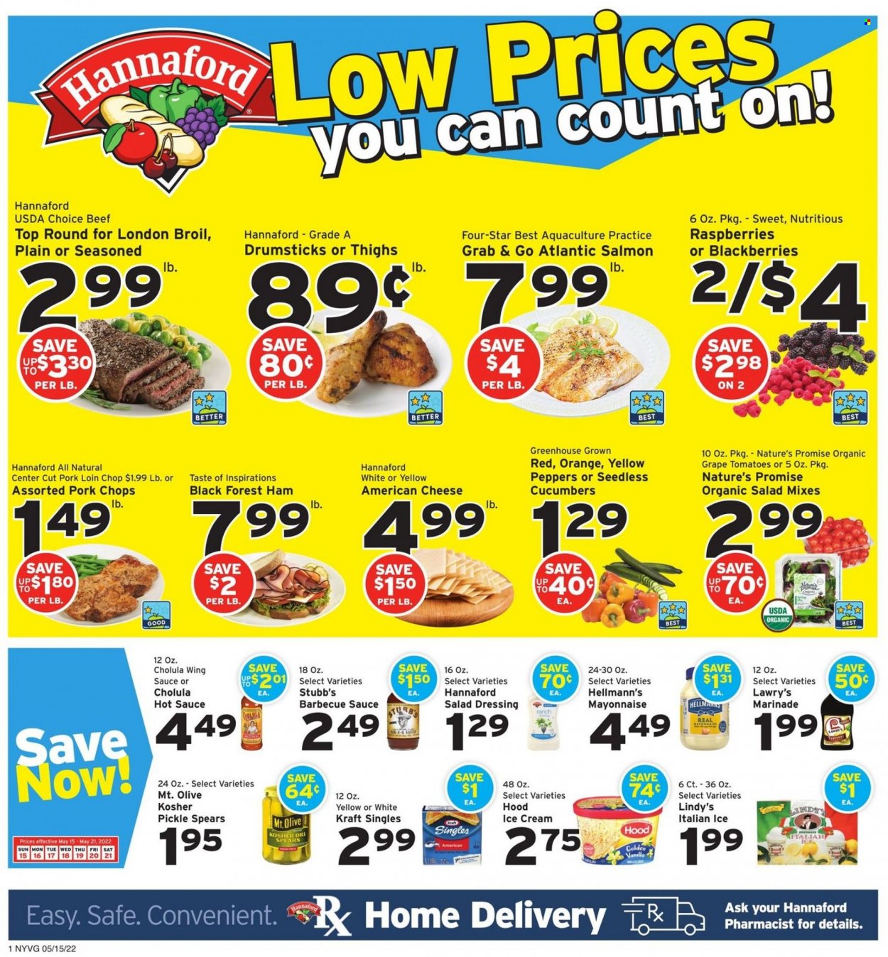 Hannaford ad - 05/15/2022 - 05/21/2022. Page 1