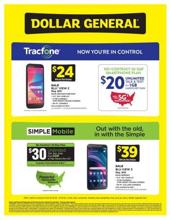 Dollar General Flyer - 05/15/2022 - 06/11/2022.
