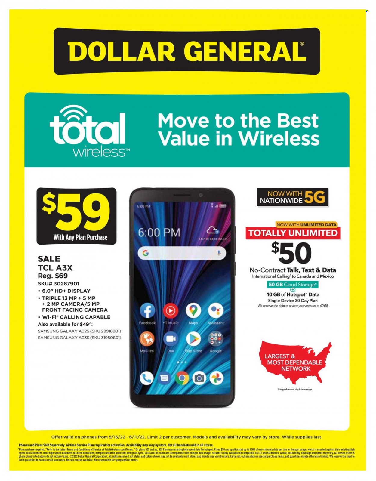 Dollar General ad - 05/15/2022 - 06/11/2022. Page 2