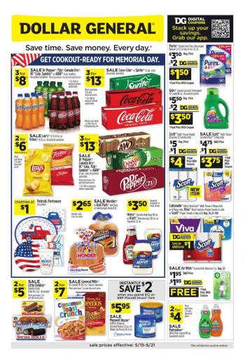 Dollar General Flyer - 05/15/2022 - 05/21/2022.