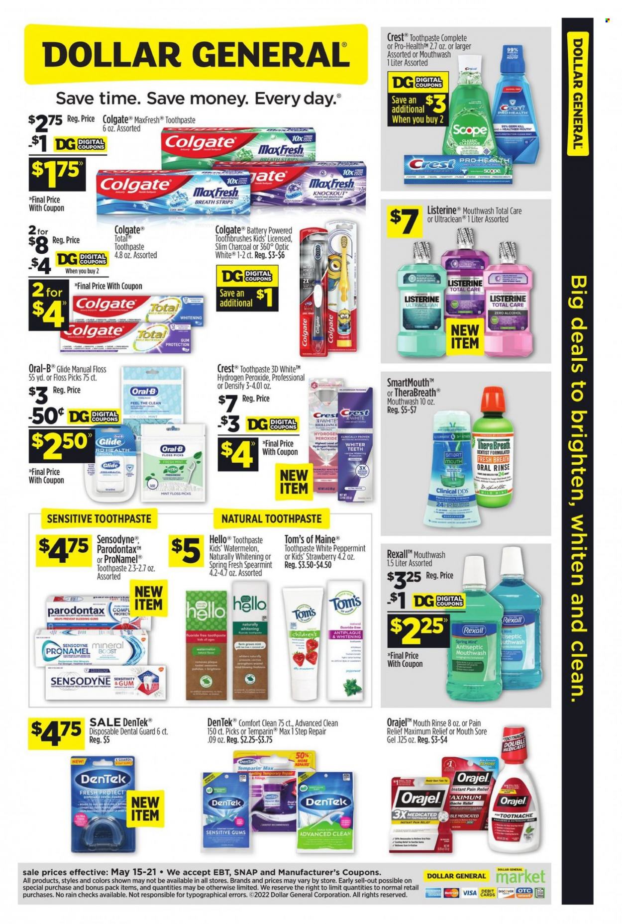 Dollar General ad - 05/15/2022 - 05/21/2022. Page 7