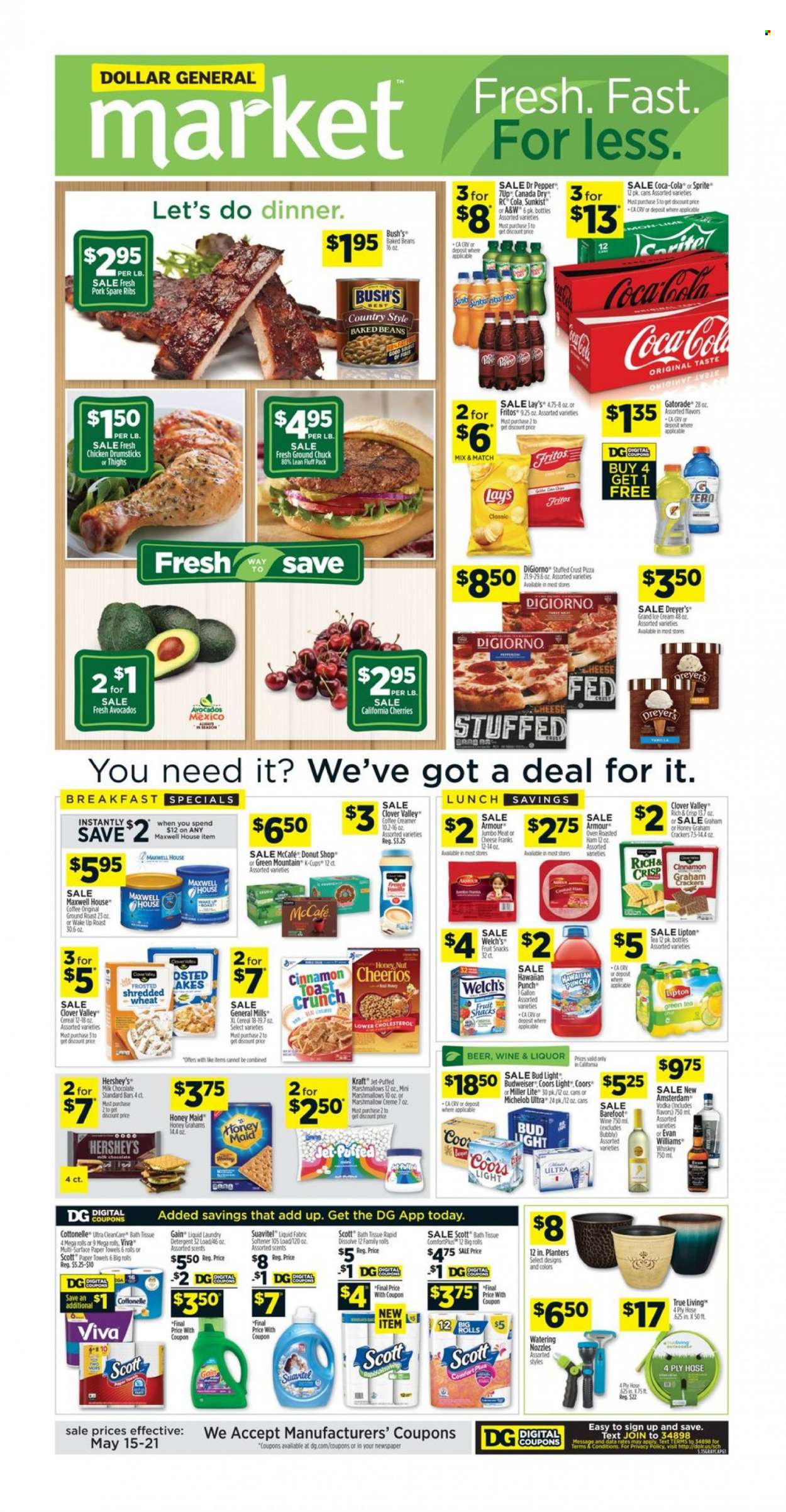 Dollar General ad - 05/15/2022 - 05/21/2022. Page 1