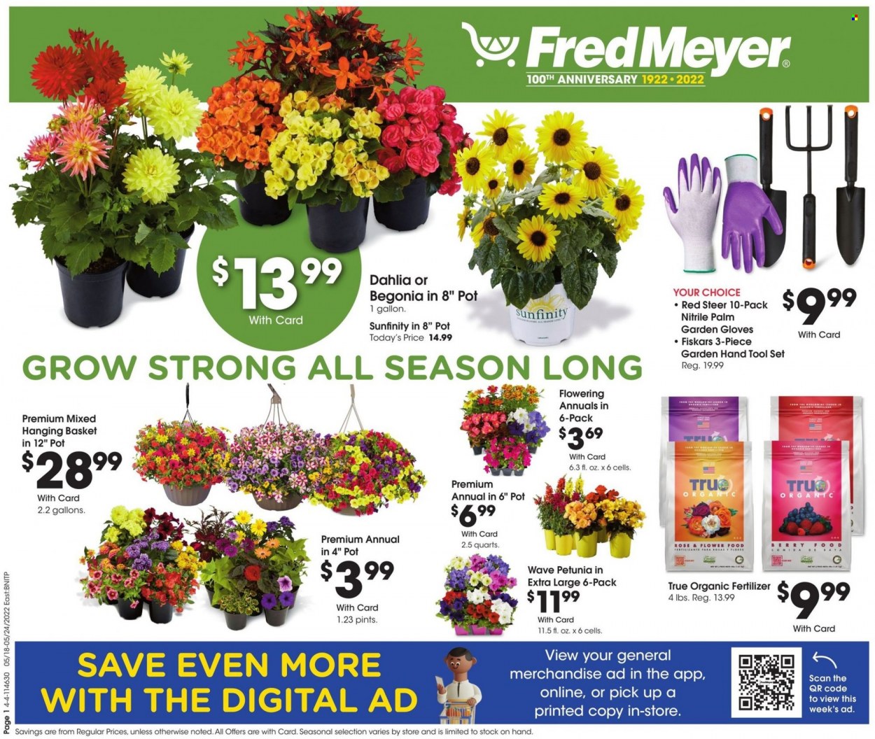 Fred Meyer ad - 05/18/2022 - 05/24/2022. Page 1