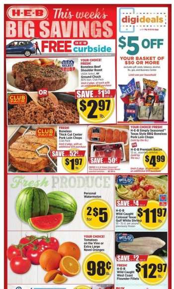 H-E-B Flyer - 05/18/2022 - 05/24/2022.