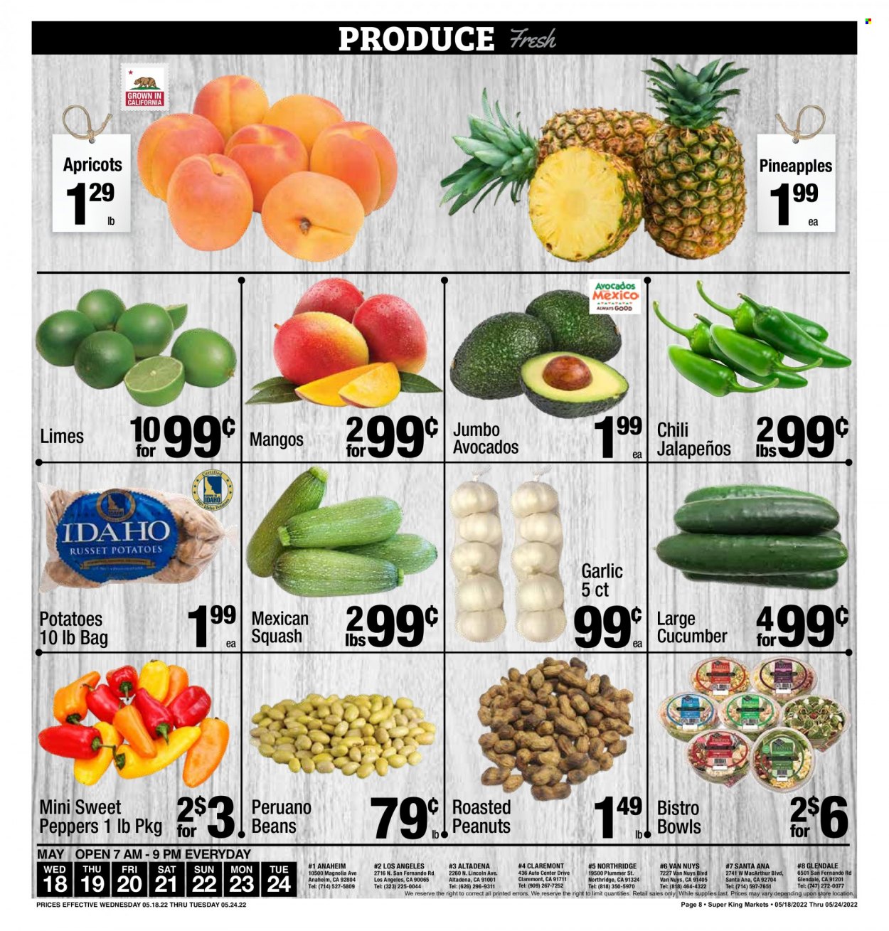Super King Markets ad - 05/18/2022 - 05/24/2022. Page 8