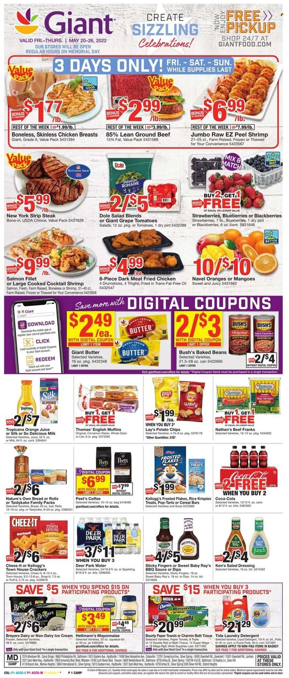 Giant Food ad - 05/20/2022 - 05/26/2022. Page 1