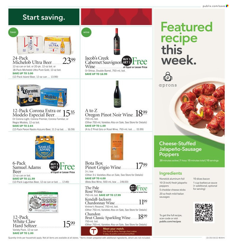 Publix ad - 05/19/2022 - 05/25/2022. Page 3
