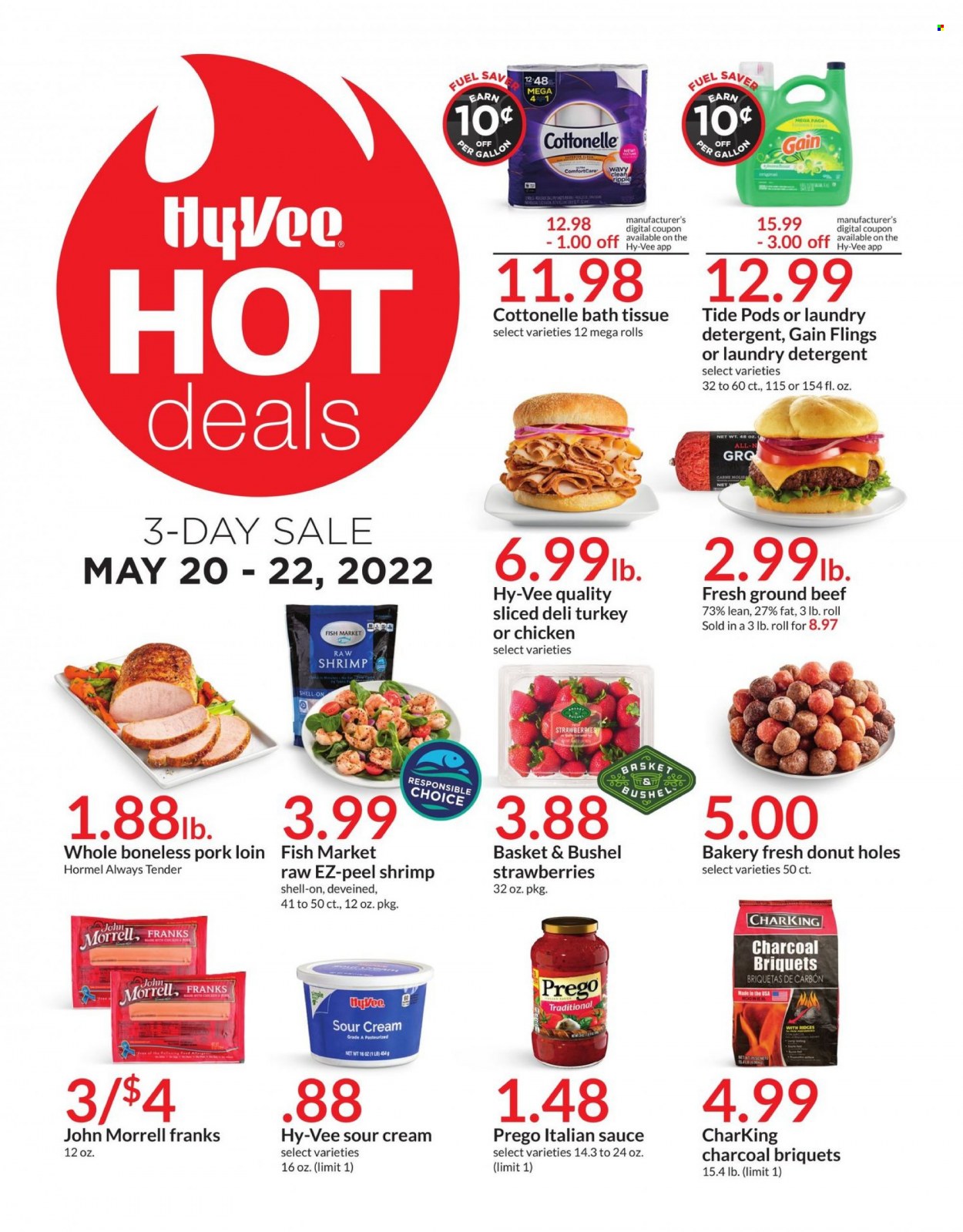 Hy-Vee ad - 05/20/2022 - 05/22/2022. Page 1