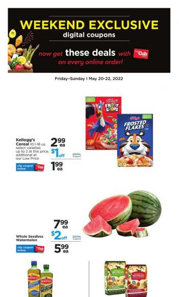 Cub Foods Flyer - 05/20/2022 - 05/22/2022.