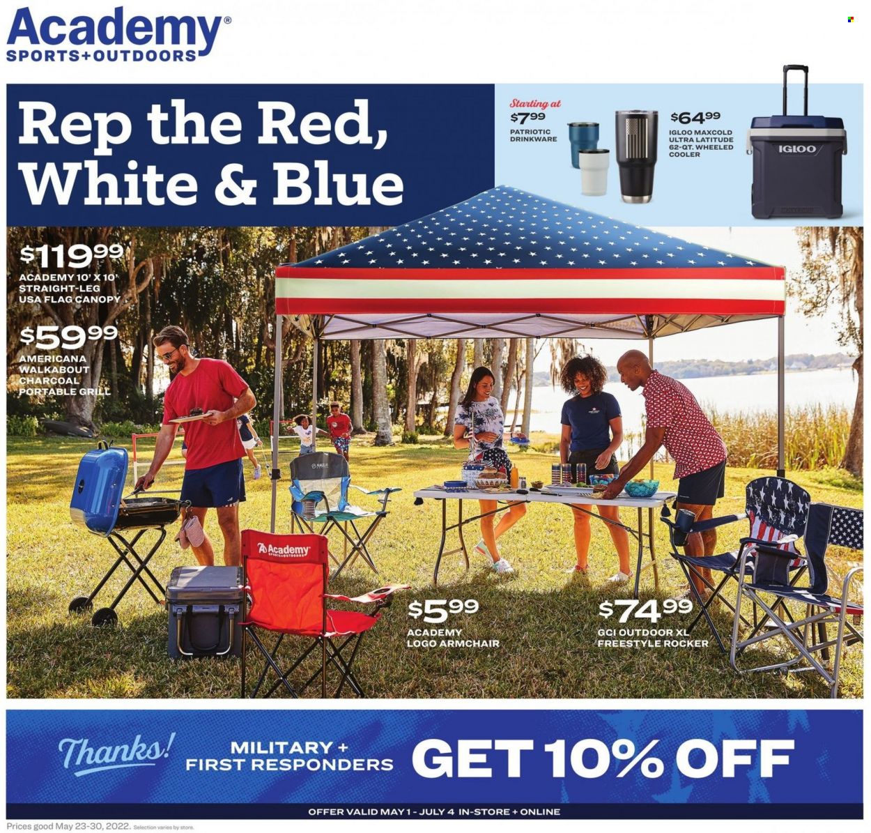 thumbnail - Academy Sports + Outdoors ad - 05/23/2022 - 05/30/2022.
