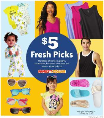 Family Dollar Flyer - 05/22/2022 - 07/02/2022.