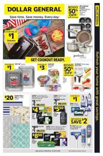 Dollar General Flyer - 05/22/2022 - 05/28/2022.