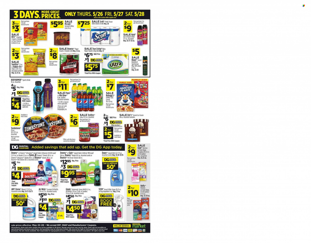 Dollar General ad - 05/22/2022 - 05/28/2022. Page 2