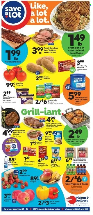 Save a Lot ad - 05/18/2022 - 05/24/2022. Page 1