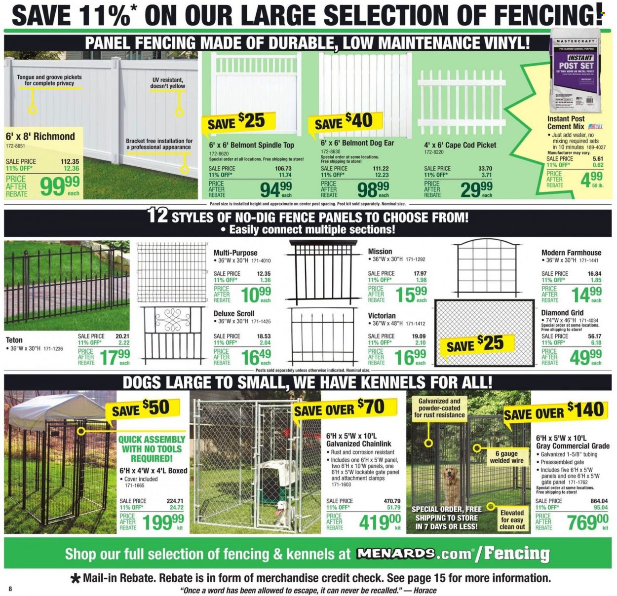 Menards ad - 05/25/2022 - 06/05/2022. Page 10