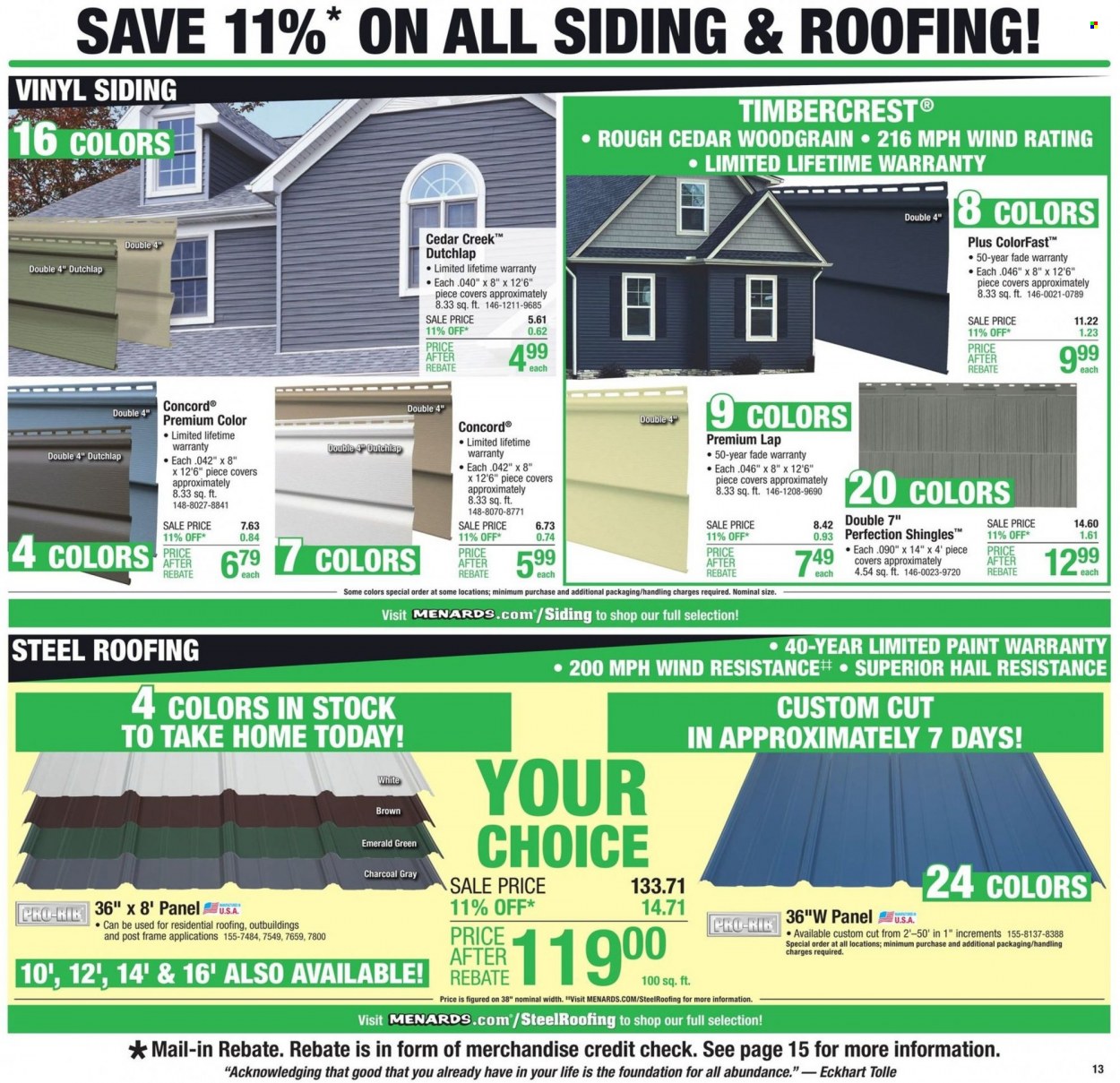 Menards ad - 05/25/2022 - 06/05/2022. Page 16