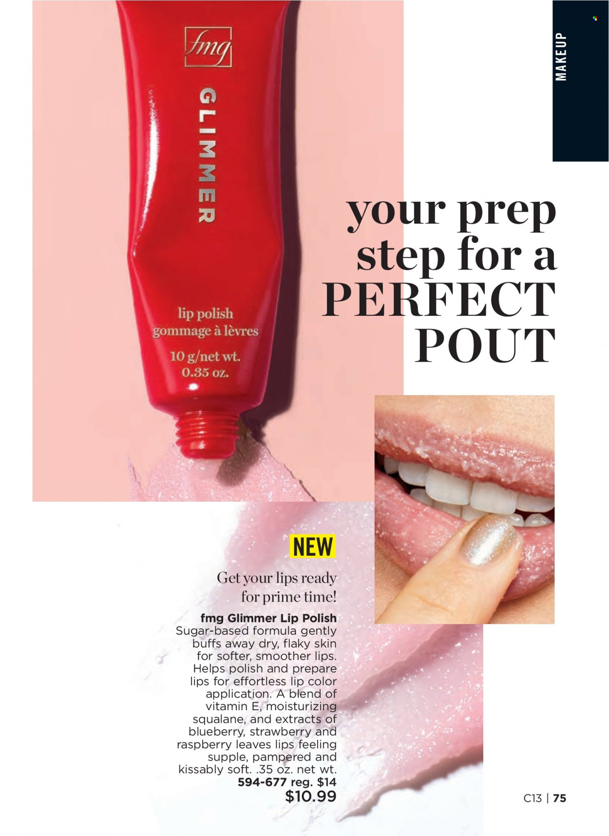 thumbnail - Avon Flyer - 05/25/2022 - 06/07/2022 - Sales products - polish, lip color, makeup. Page 75.