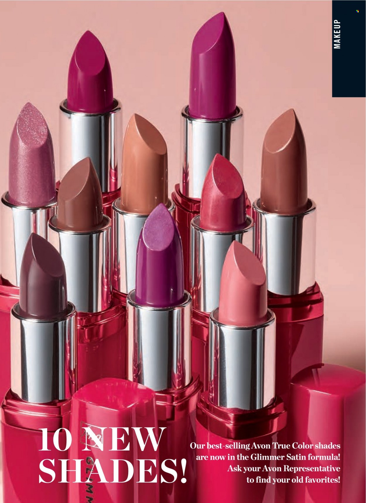 thumbnail - Avon Flyer - 05/25/2022 - 06/07/2022 - Sales products - Avon, True Color, makeup, shades. Page 77.