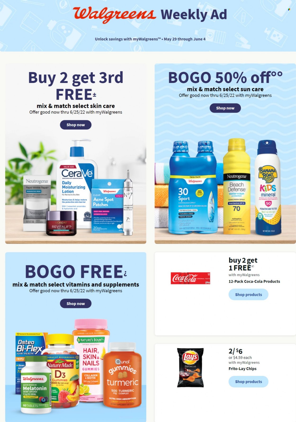 Walgreens ad - 05/29/2022 - 06/04/2022. Page 1