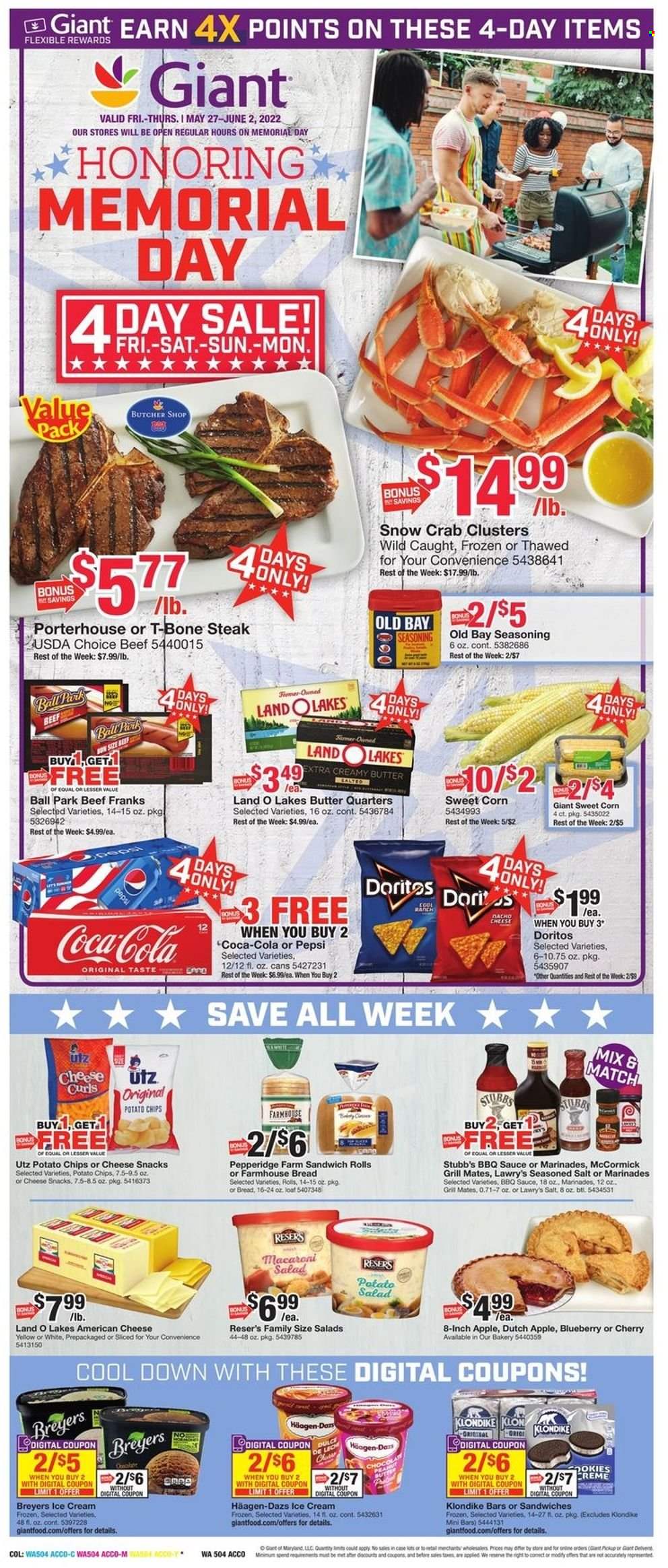 Giant Food ad - 05/27/2022 - 06/02/2022. Page 1