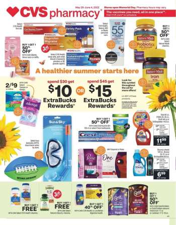 CVS Pharmacy Flyer - 05/29/2022 - 06/04/2022.