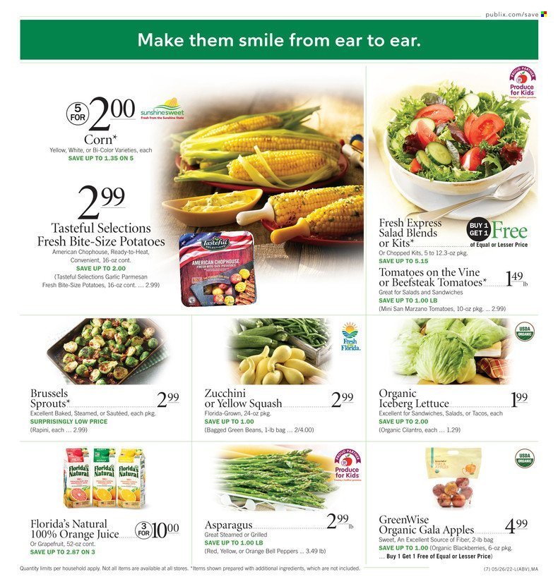 Publix ad - 05/26/2022 - 06/01/2022. Page 7