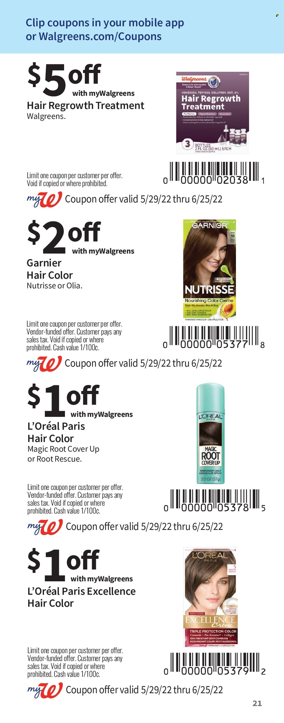 Walgreens ad - 05/29/2022 - 06/25/2022. Page 21
