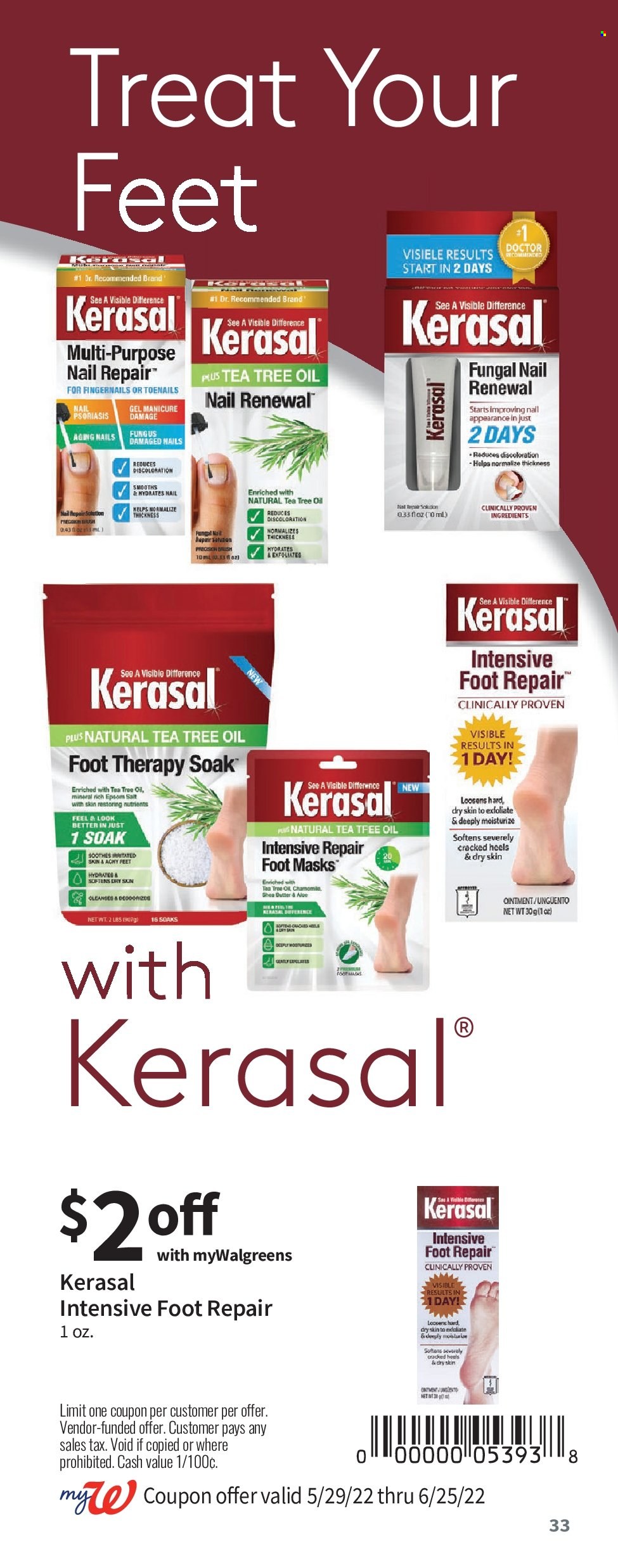 Walgreens ad - 05/29/2022 - 06/25/2022. Page 33