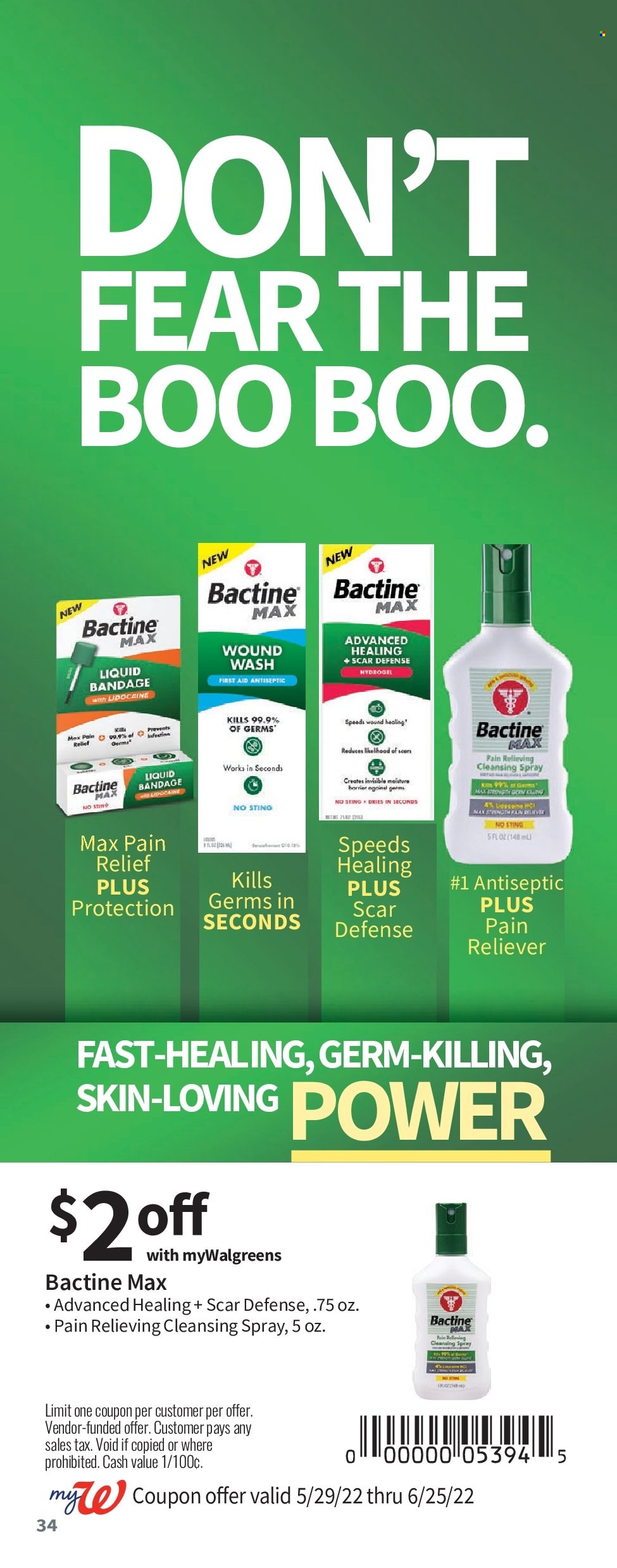 Walgreens ad - 05/29/2022 - 06/25/2022. Page 34