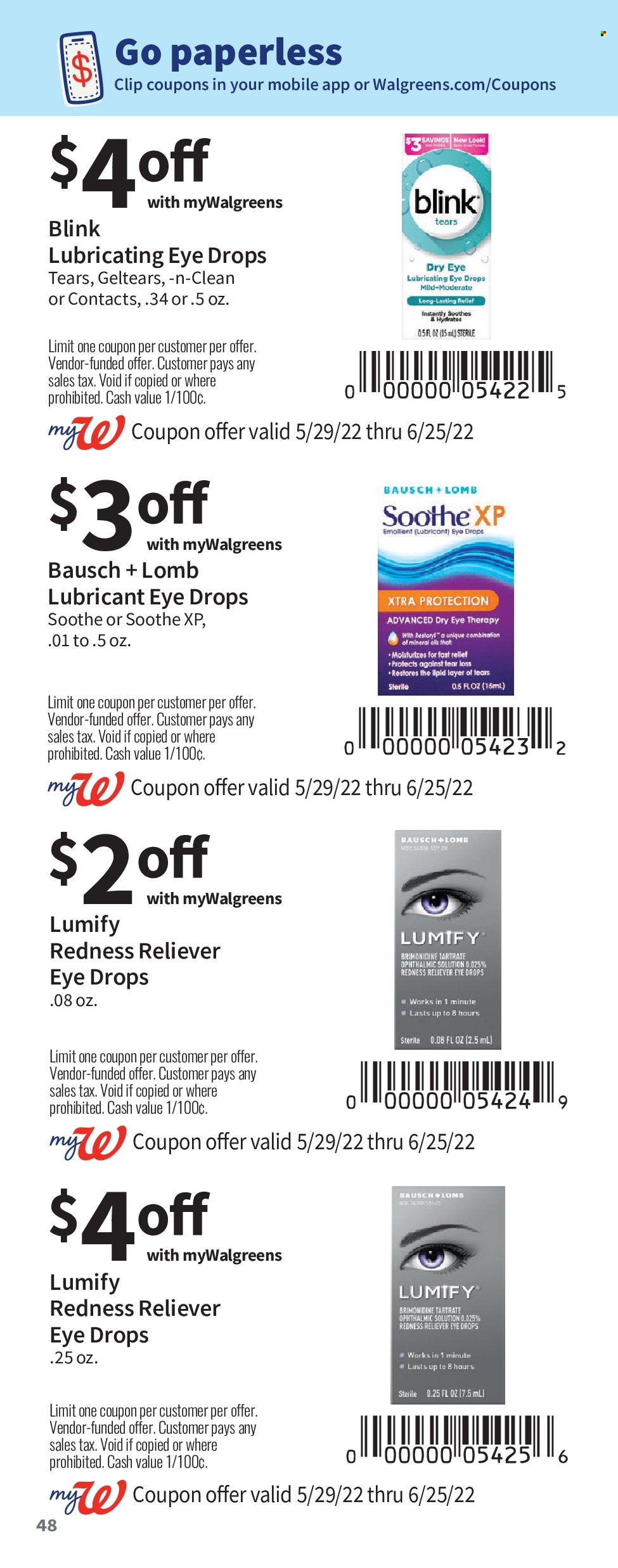 Walgreens ad - 05/29/2022 - 06/25/2022. Page 48