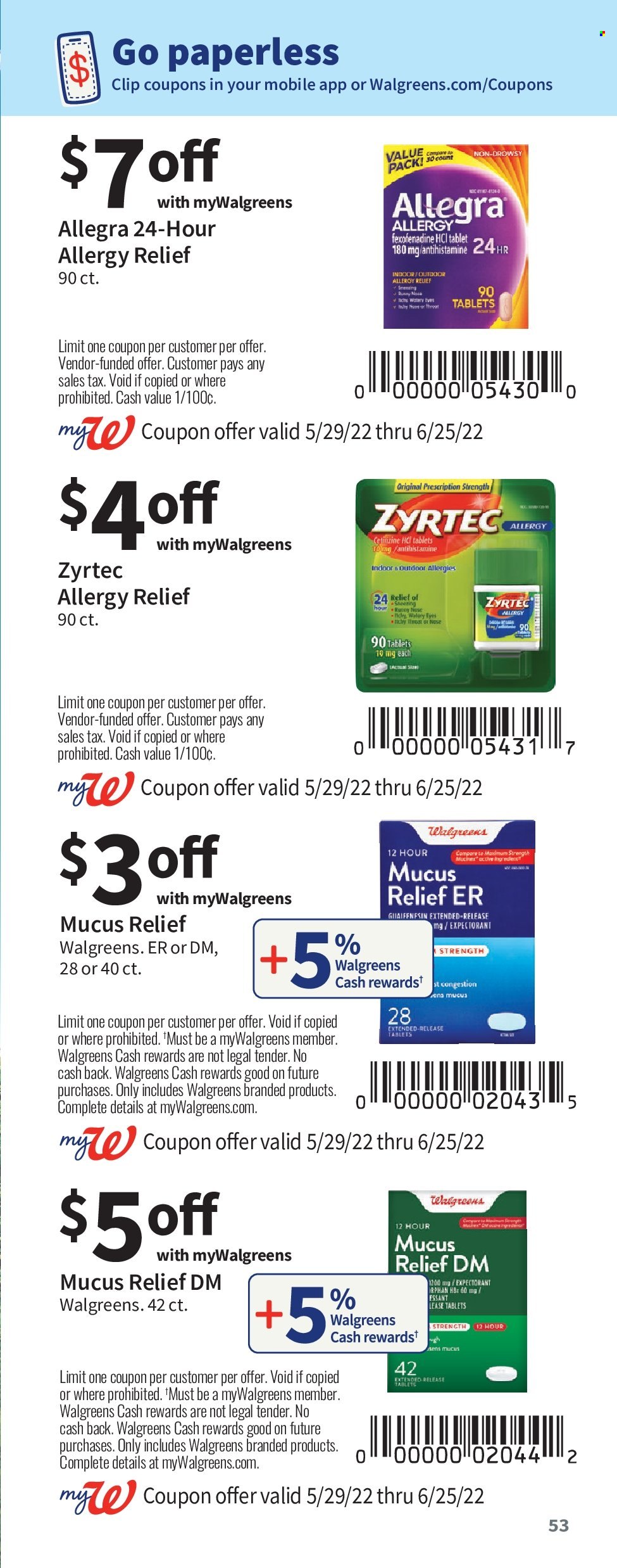 Walgreens ad - 05/29/2022 - 06/25/2022. Page 53