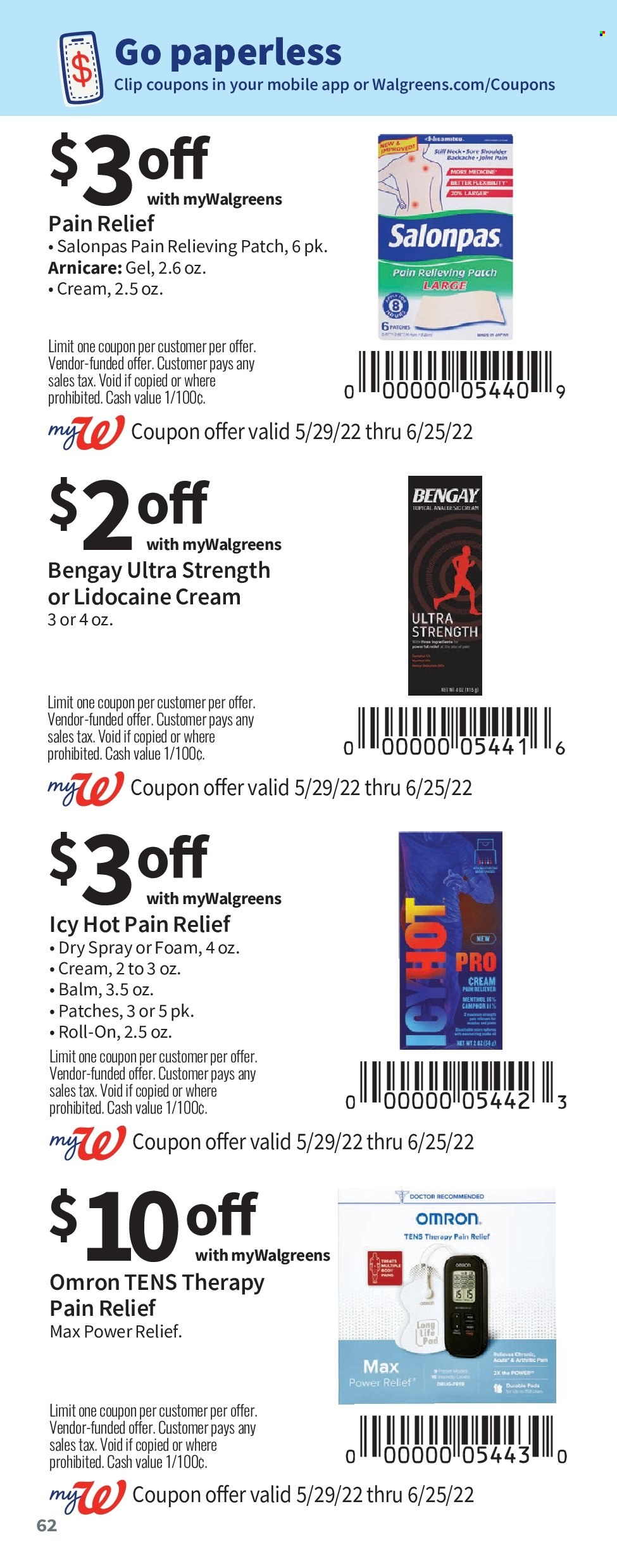Walgreens ad - 05/29/2022 - 06/25/2022. Page 62
