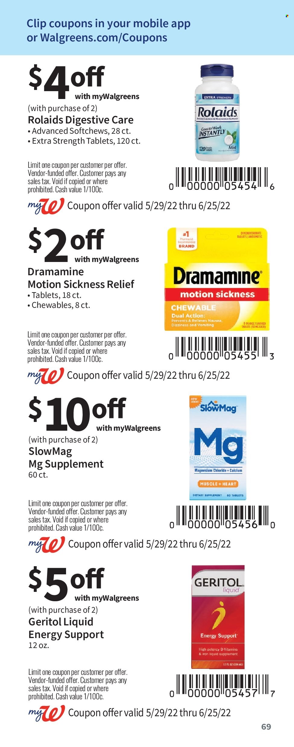 Walgreens ad - 05/29/2022 - 06/25/2022. Page 69