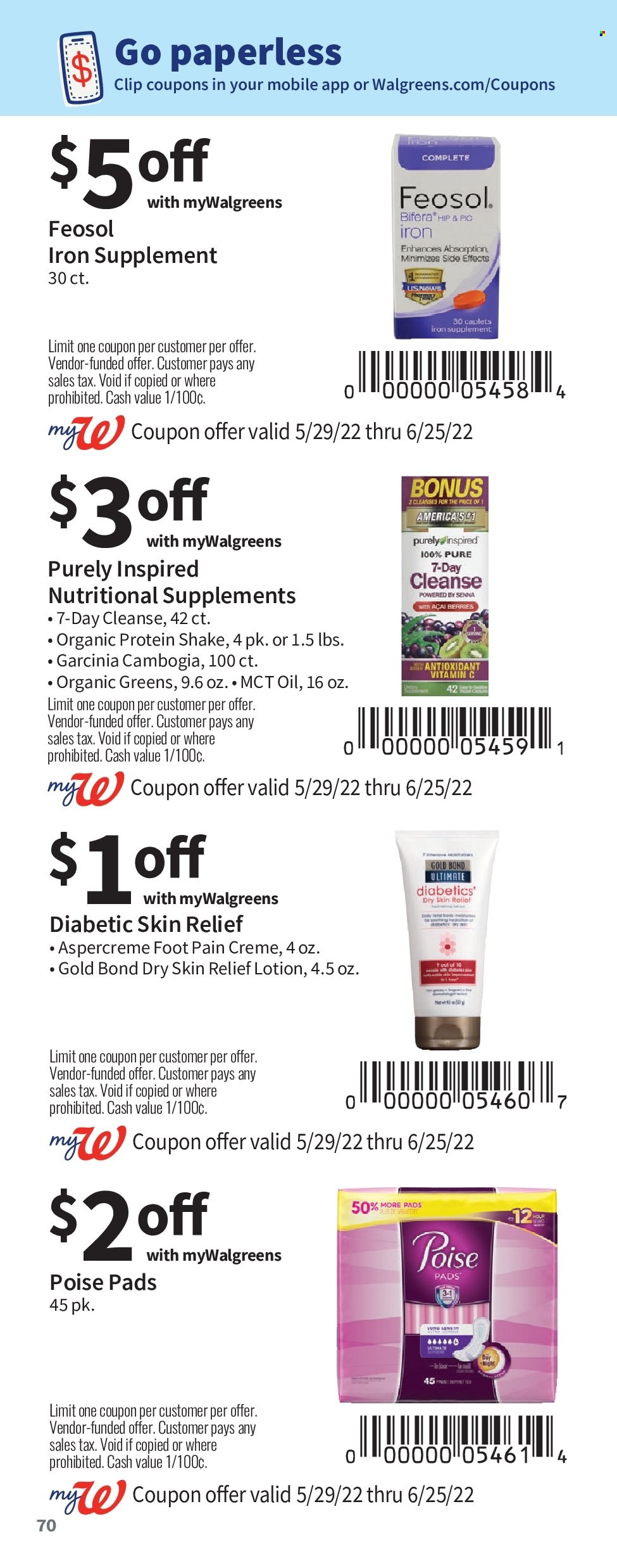 Walgreens ad - 05/29/2022 - 06/25/2022. Page 70