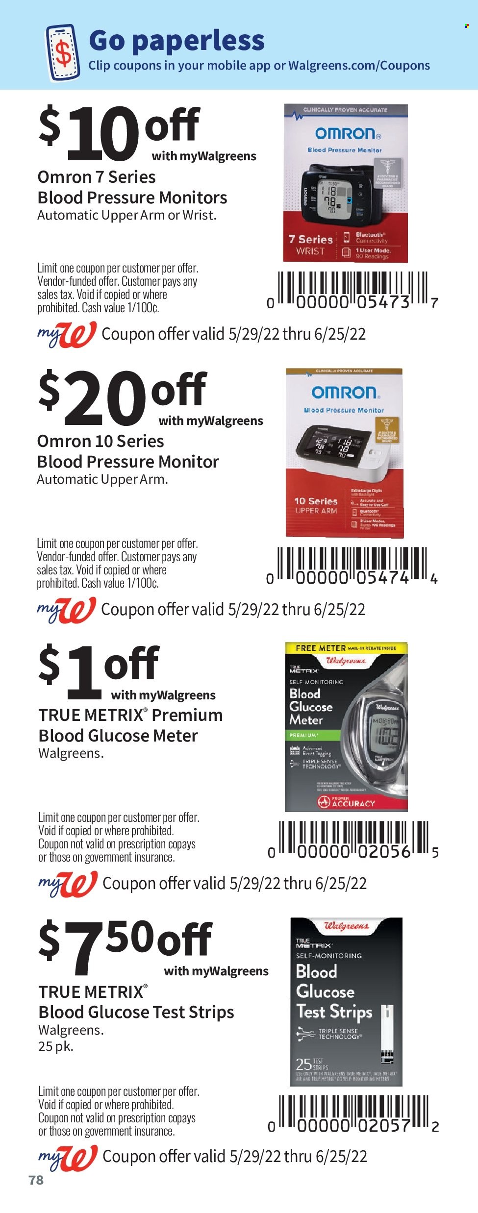 Walgreens ad - 05/29/2022 - 06/25/2022. Page 78