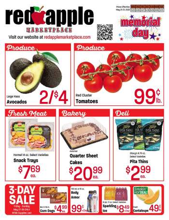 Red Apple Marketplace Flyer - 05/25/2022 - 05/31/2022.