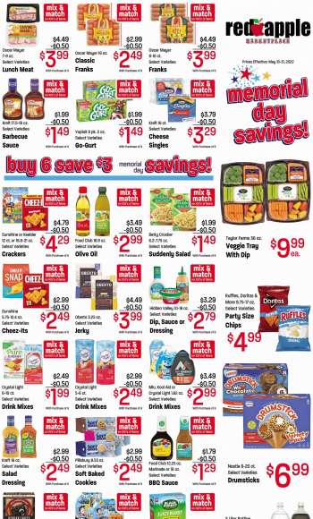 Red Apple Marketplace Flyer - 05/18/2022 - 05/31/2022.