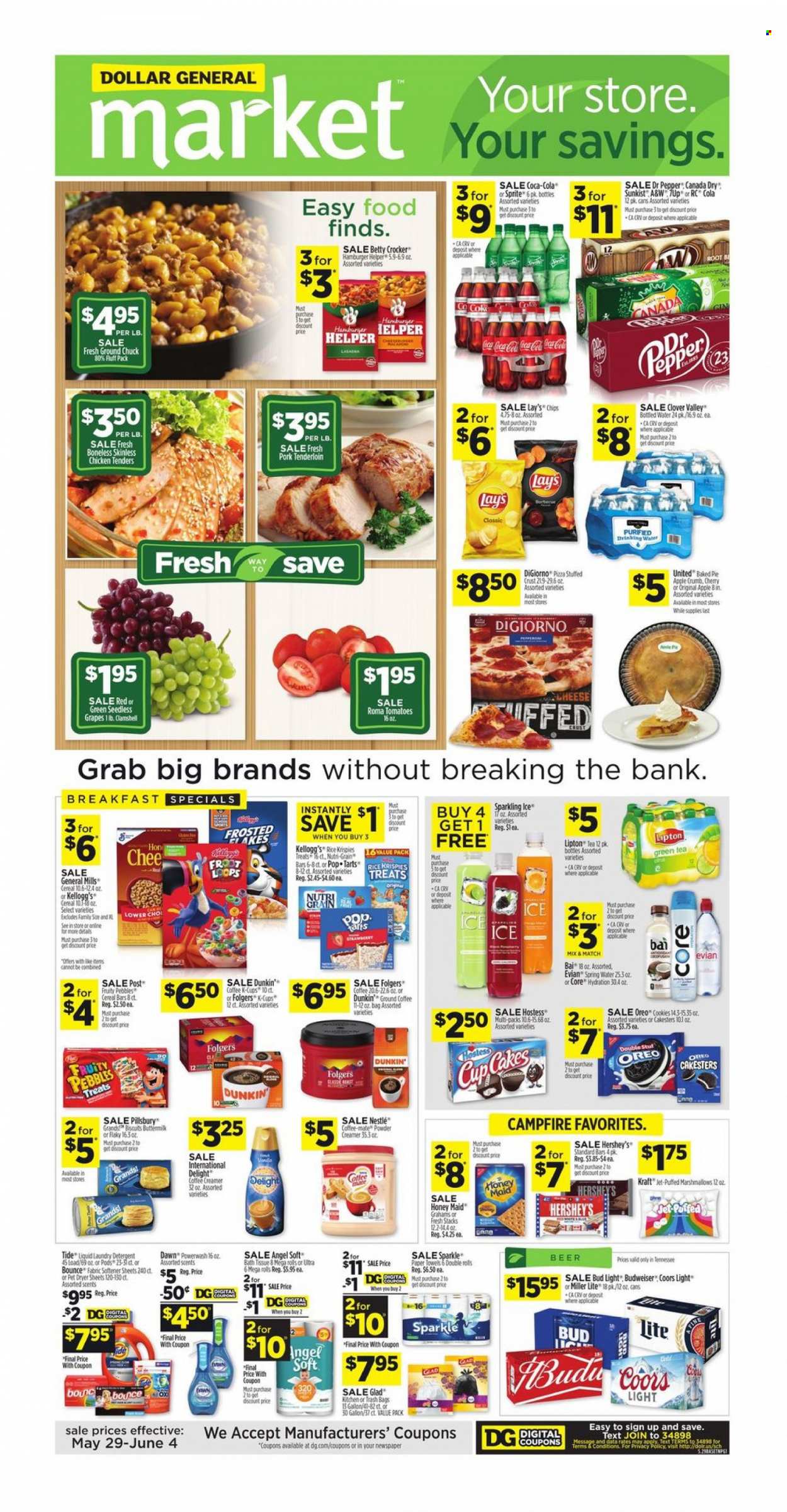 Dollar General ad - 05/29/2022 - 06/04/2022. Page 1