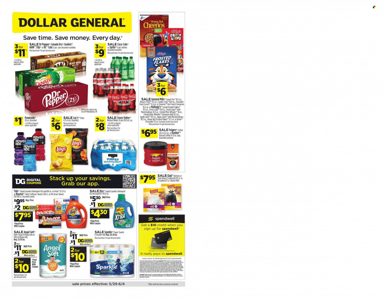 Dollar General ad - 05/29/2022 - 06/04/2022. Page 1