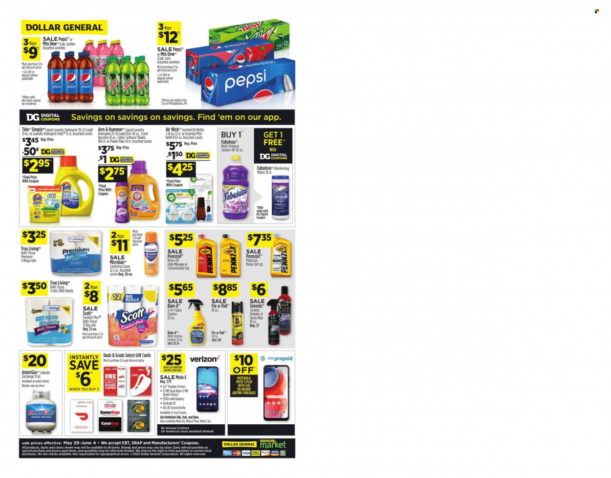 Dollar General ad - 05/29/2022 - 06/04/2022. Page 2