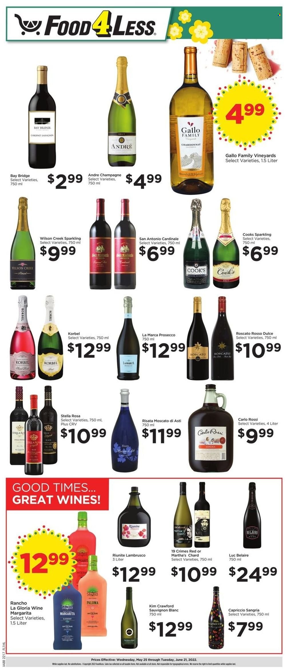 Food 4 Less ad - 05/25/2022 - 06/21/2022. Page 1