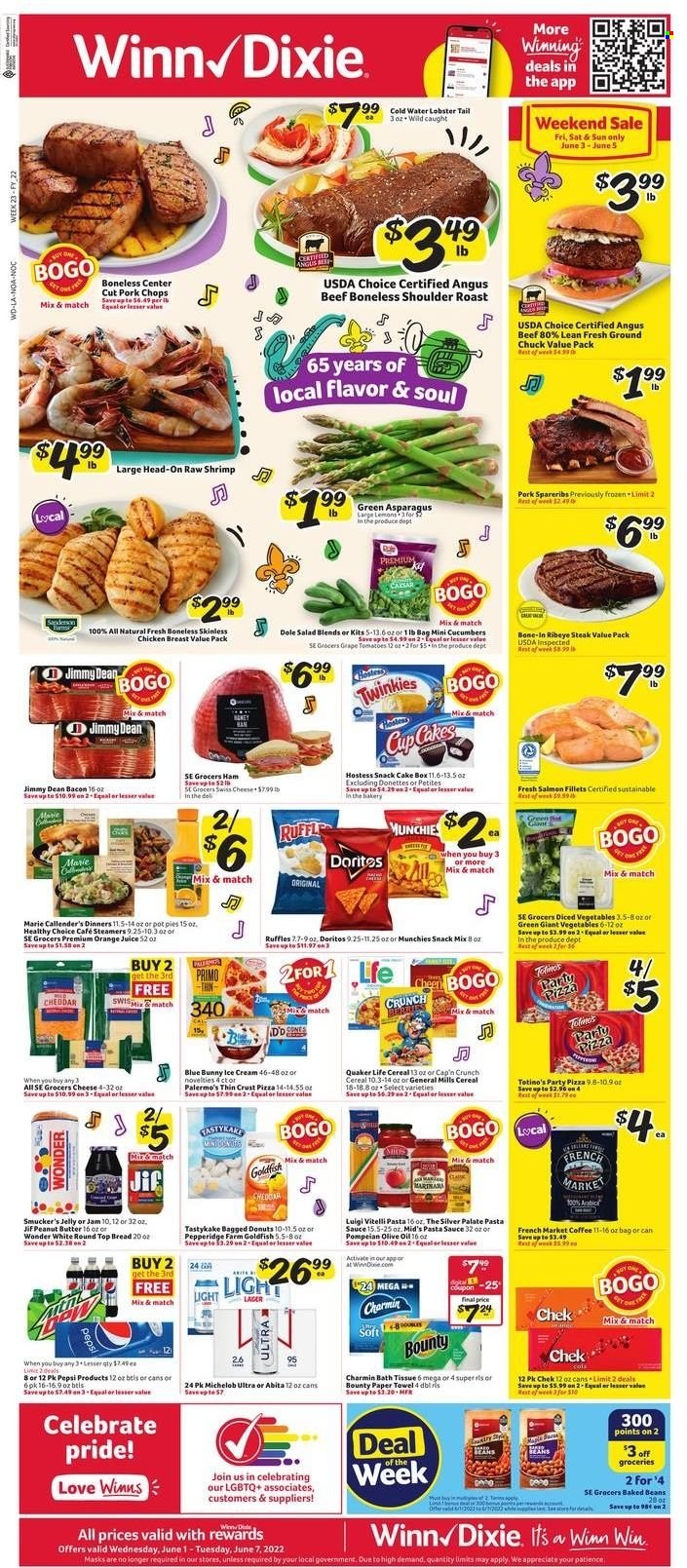Winn Dixie ad - 06/01/2022 - 06/07/2022. Page 1