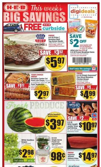 H-E-B Flyer - 06/01/2022 - 06/07/2022.