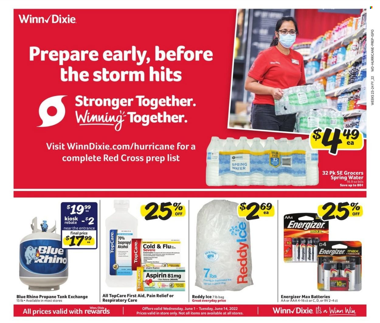 Winn Dixie ad - 06/01/2022 - 06/14/2022. Page 1